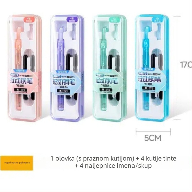 Dotting Pen: plastično kućište • sustav tinte s kartridžom • vrh EF/F • Dotting Pen model • 1 set • Šifra proizvoda 12345678