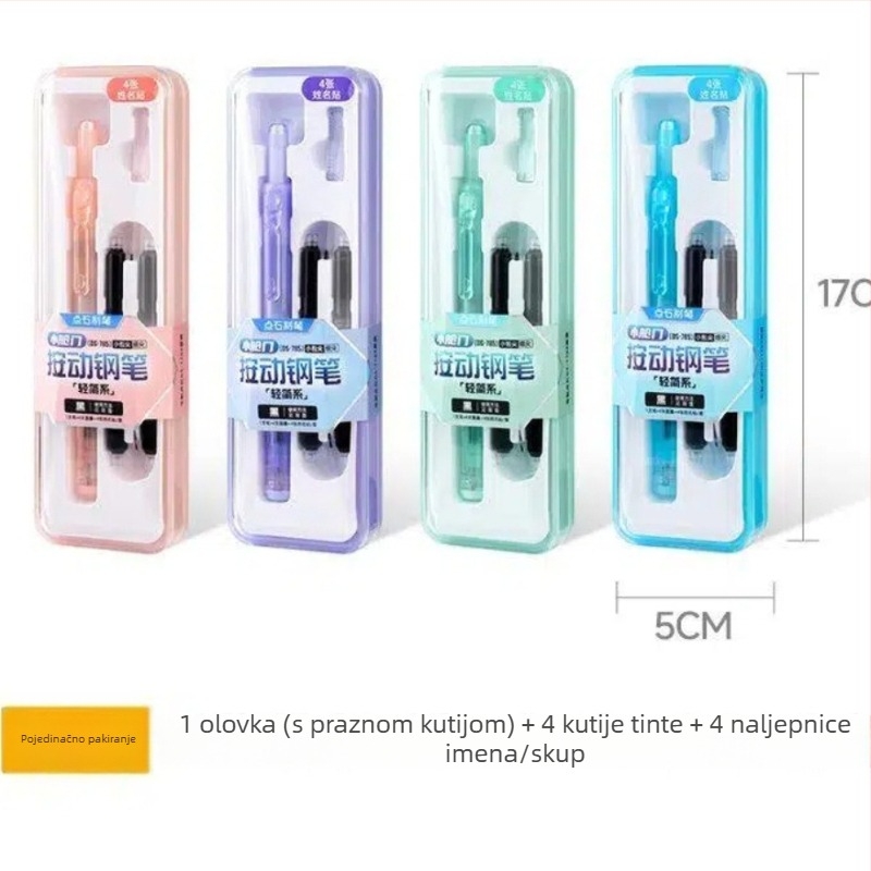 Dotting Pen: plastično kućište • sustav tinte s kartridžom • vrh EF/F • Dotting Pen model • 1 set • Šifra proizvoda 12345678