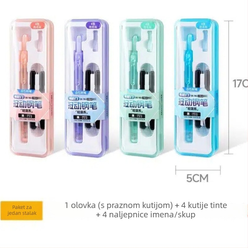 Dotting Pen: plastično kućište • sustav tinte s kartridžom • vrh EF/F • Dotting Pen model • 1 set • Šifra proizvoda 12345678