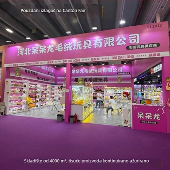 Dječji plišani ruksak s ovčicom, crtić dizajn, materijal: poliester, punilo PP pamuk, kratki pliš, mogućnost prilagodbe dizajna