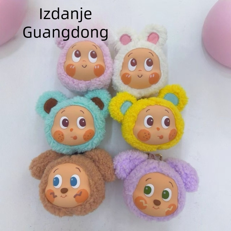 Plišana lutka — crtani stil, baršunast materijal, punilo od pliša, unisex, uzrast 14+