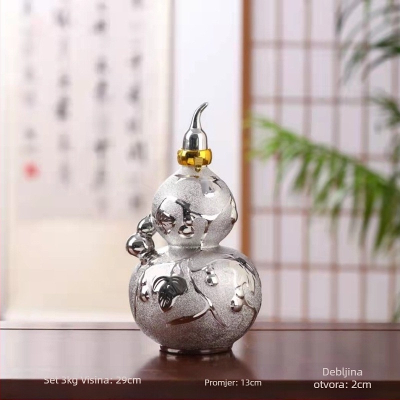 Keramička vinska boca Jinggui, nacionalni trend, novi kineski stil, lansiranje ljeta 2020., set pakiranje