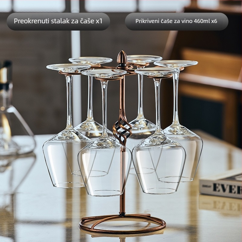 Set dekantera i čaša za vino, 2 komada, kapacitet 1000 ml ili više, moguć ispis logotipa, pakiranje papirnata kutija, plastični materijal