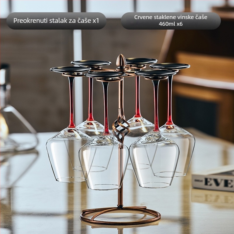 Set dekantera i čaša za vino, 2 komada, kapacitet 1000 ml ili više, moguć ispis logotipa, pakiranje papirnata kutija, plastični materijal