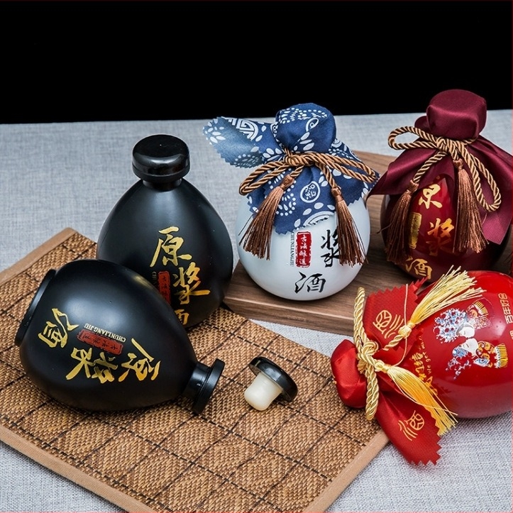 Prazna staklena bočica za vino set, moderni minimalistički stil, 30 komada u setu, 1 set, tisk logotipa dostupan