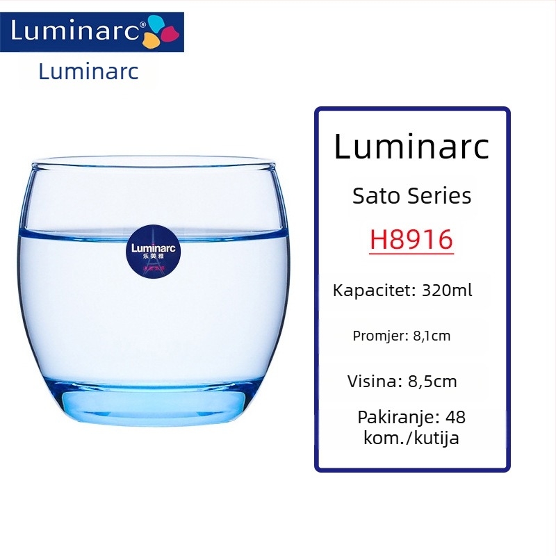 Set čaša za vino od toplinski otporne stakle, kapacitet 301–400 ml, moderan minimalistički stil, bez ručke