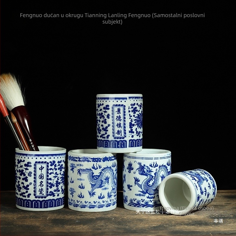 Držač četkica Fengnuo, okruglog oblika, model 985, šifra F96J76HHMJ67M7, poklon za useljenje