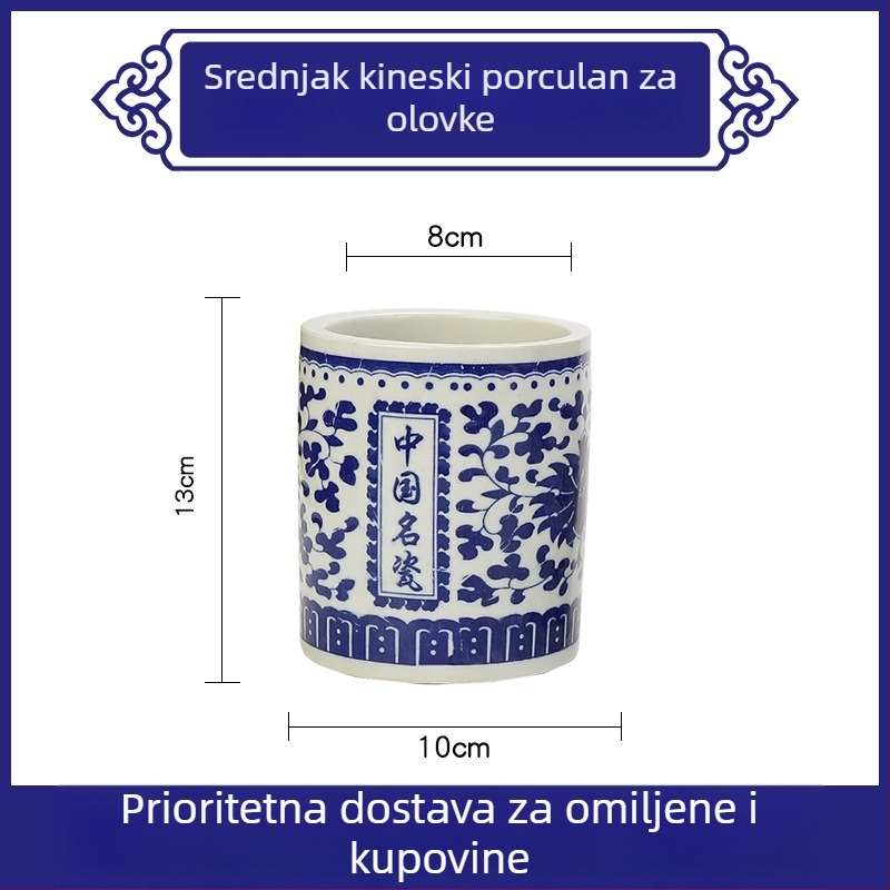 Držač četkica Fengnuo, okruglog oblika, model 985, šifra F96J76HHMJ67M7, poklon za useljenje