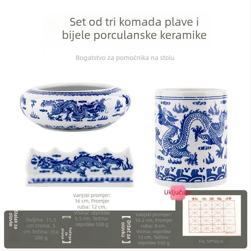 Držač četkica Fengnuo, okruglog oblika, model 985, šifra F96J76HHMJ67M7, poklon za useljenje