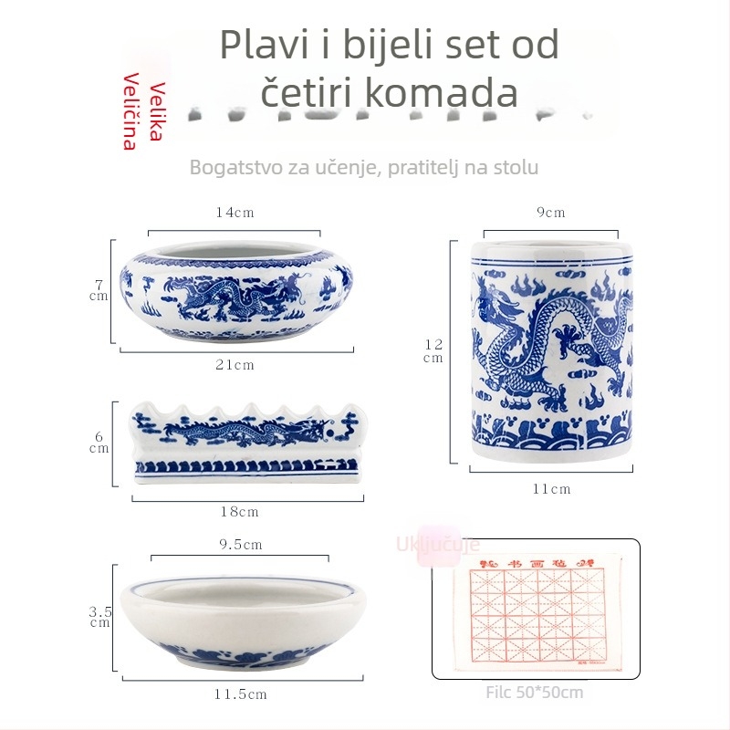 Držač četkica Fengnuo, okruglog oblika, model 985, šifra F96J76HHMJ67M7, poklon za useljenje