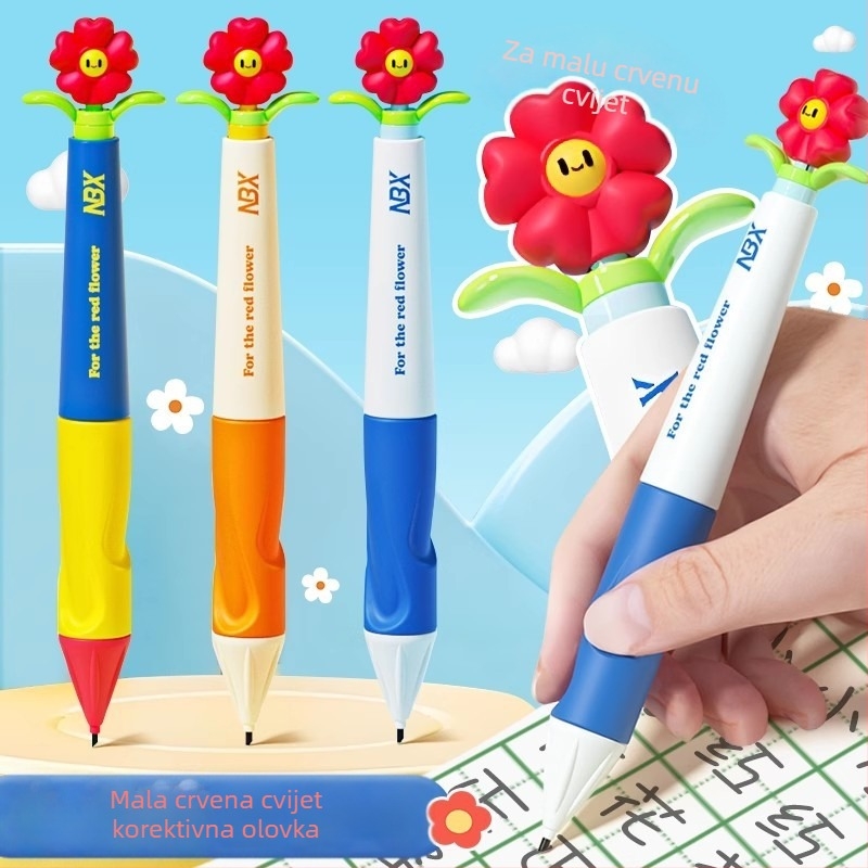 Mehanička olovka s grafitom 1,3 mm, automatsko napredovanje, bez šiljenja, izdržljiv grafit, dizajn korekcije držanja