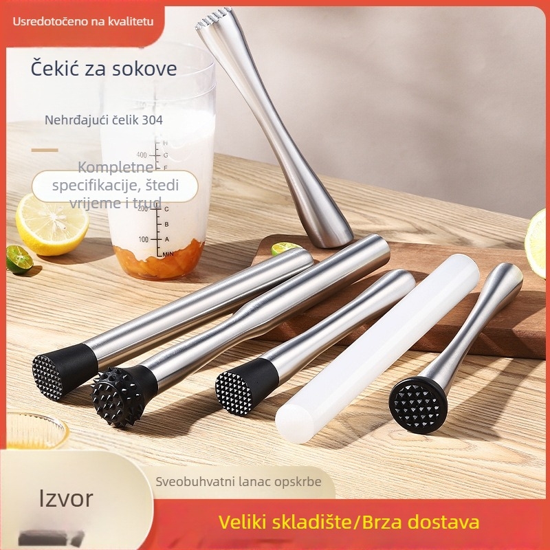 Aijige Nerđajući čelik 304 čekić za drobljenje leda i muddler za limun čaj - Moderan stil