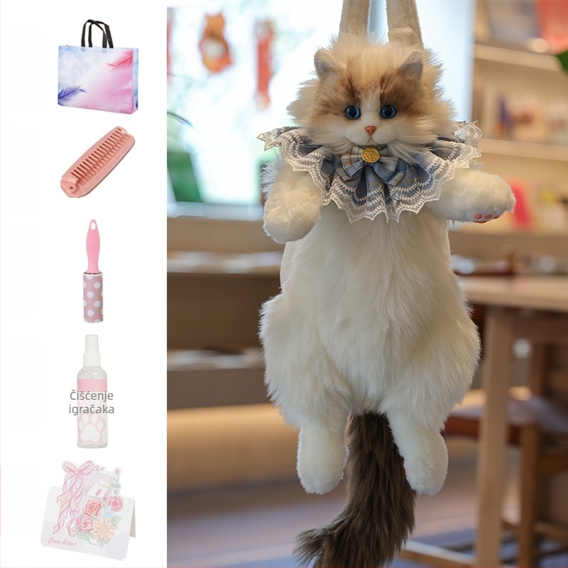 Ragdoll mačka ranac – plišna igračka lutka, dar za djevojke za rođendan