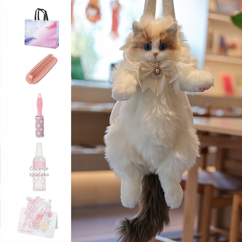 Ragdoll mačka ranac – plišna igračka lutka, dar za djevojke za rođendan