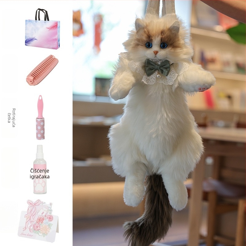 Ragdoll mačka ranac – plišna igračka lutka, dar za djevojke za rođendan