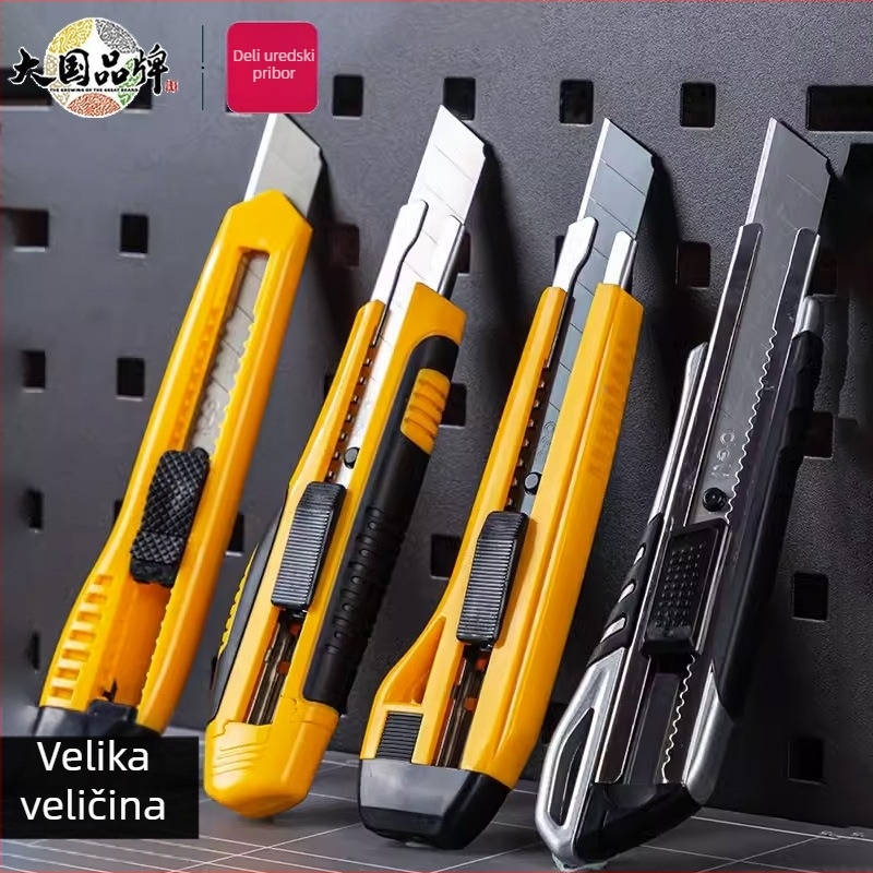 Deli umjetnički nož, plastično-metalno kućište, širina oštrice 18 mm, debljina oštrice 0,5 mm, model 2001-2057