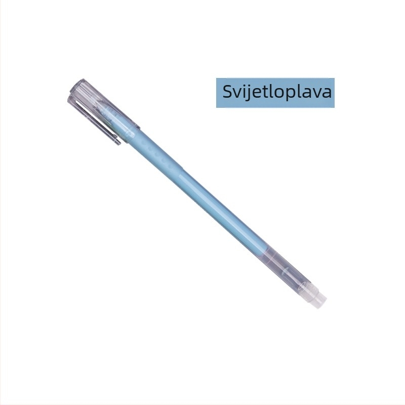 Svjetleće pero za dnevnik, fluorescirajući marker za isticanje ključnih točaka, model 972-A, plastično kućište, pakiranje u vrećicu, prilagođivanje dostupno