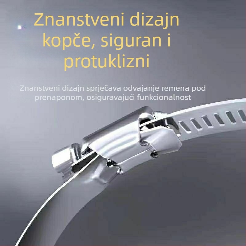 Spona od 304 nehrđajućeg čelika za cijevi i kablove, zaključavajući prsten za vodovodne i plinske cijevi