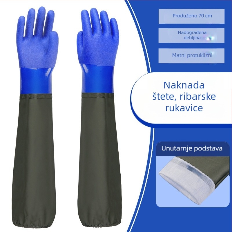 Zaštitne rukavice od kravljeg kože – otporne na rezanje, na ulje, na habanje, protuklizne