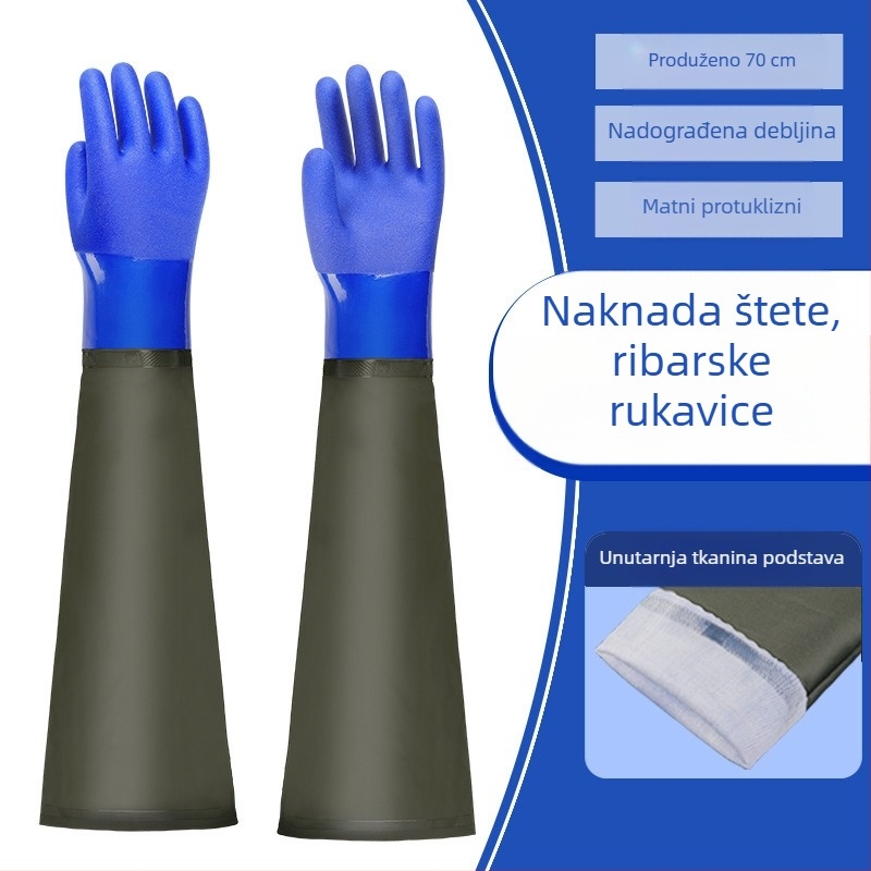 Zaštitne rukavice od kravljeg kože – otporne na rezanje, na ulje, na habanje, protuklizne