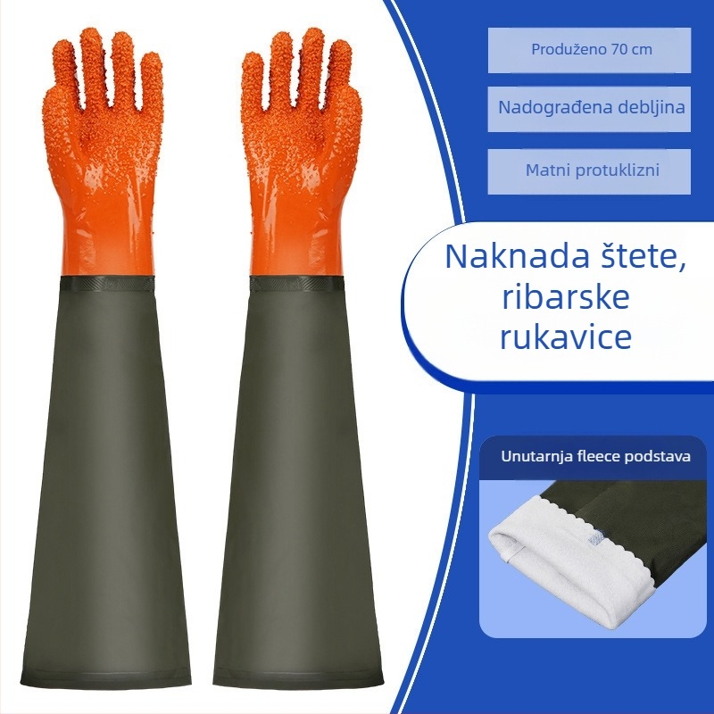 Zaštitne rukavice od kravljeg kože – otporne na rezanje, na ulje, na habanje, protuklizne