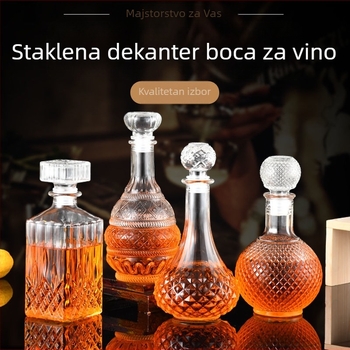 Set dekantera za vino od stakla – europski stil, novi kineski stil, kućno skladištenje vina