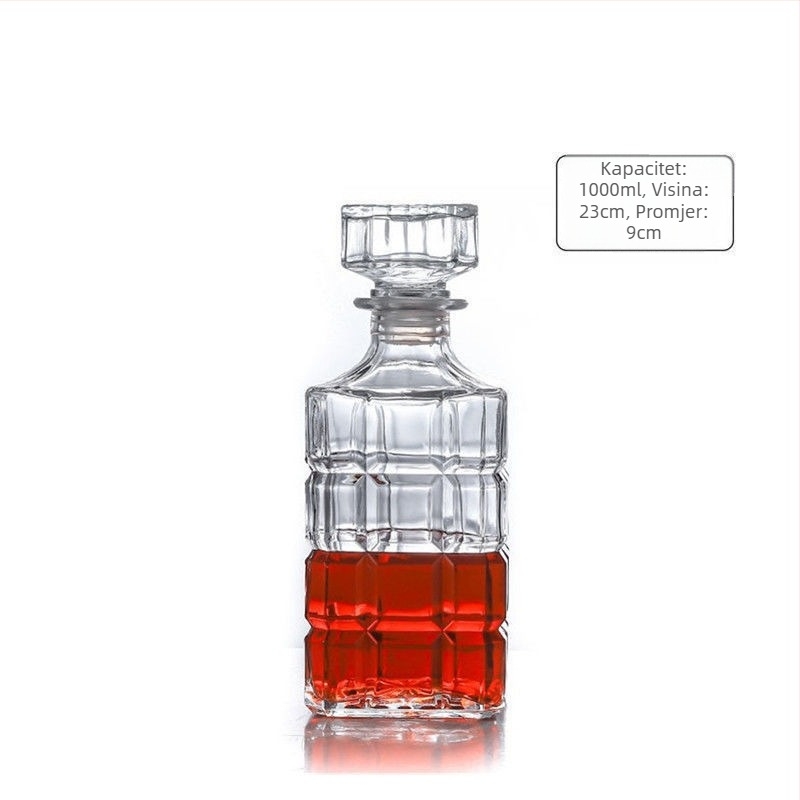 Set dekantera za vino od stakla – europski stil, novi kineski stil, kućno skladištenje vina