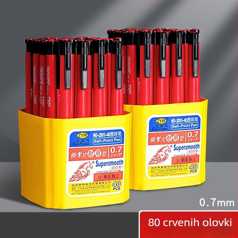 Gumbleč olovka za označavanje ključnih ispita i ispravke od nastavnika, Tip: Rotacijski, Značka Unique, Nije uvoz