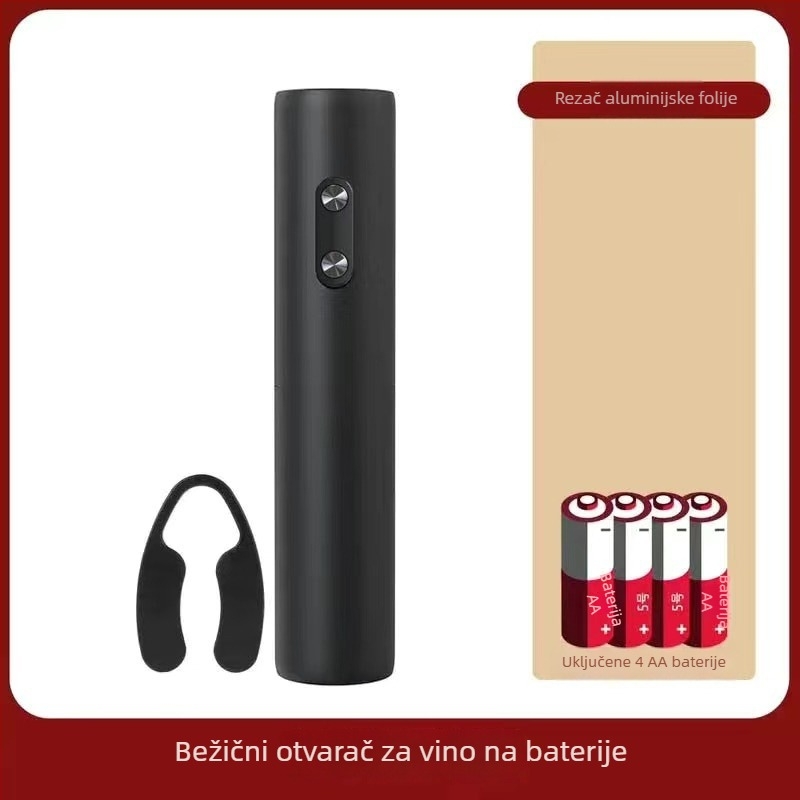 Automatski otvarač za crveno vino s tijelom od bambusa