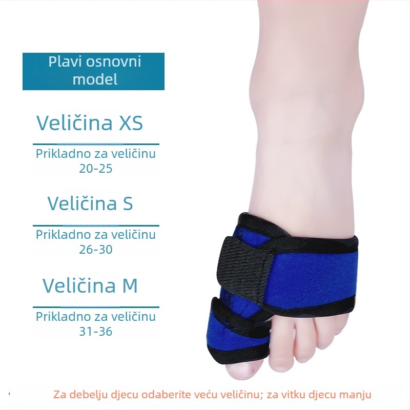 CK-21 ortoza za valgus stopala s podrškom za prst, elastični tekstilni zavoj za rehabilitaciju