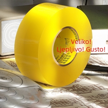 Pakirajuća traka s BOPP polipropilenskom bazom za DIY projekte