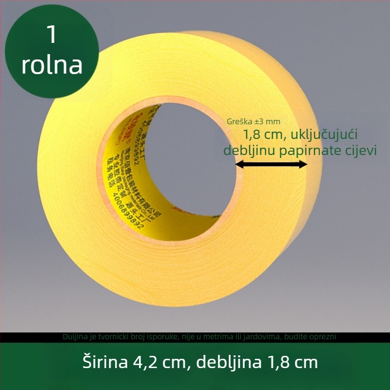 Pakirajuća traka s BOPP polipropilenskom bazom za DIY projekte