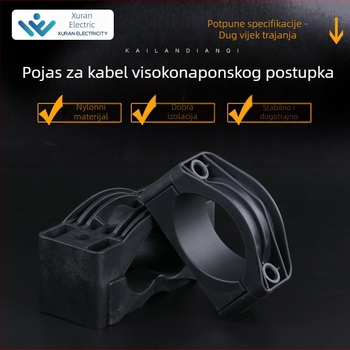 CHKL Držač kabla za ormarić visokog napona; za kabel s tri vodiča; vatrootporan najlon