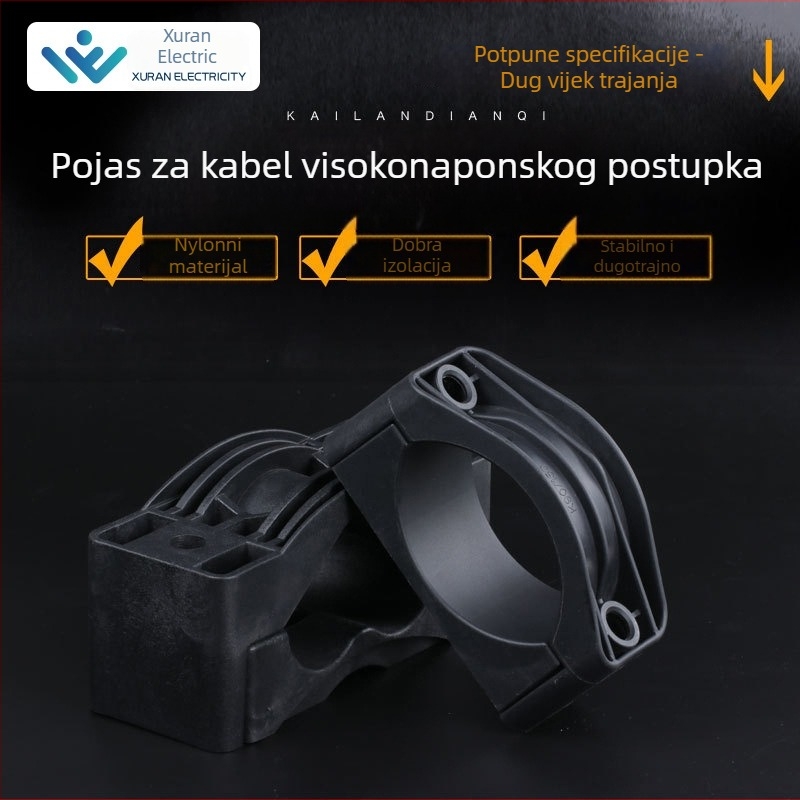 CHKL Držač kabla za ormarić visokog napona; za kabel s tri vodiča; vatrootporan najlon