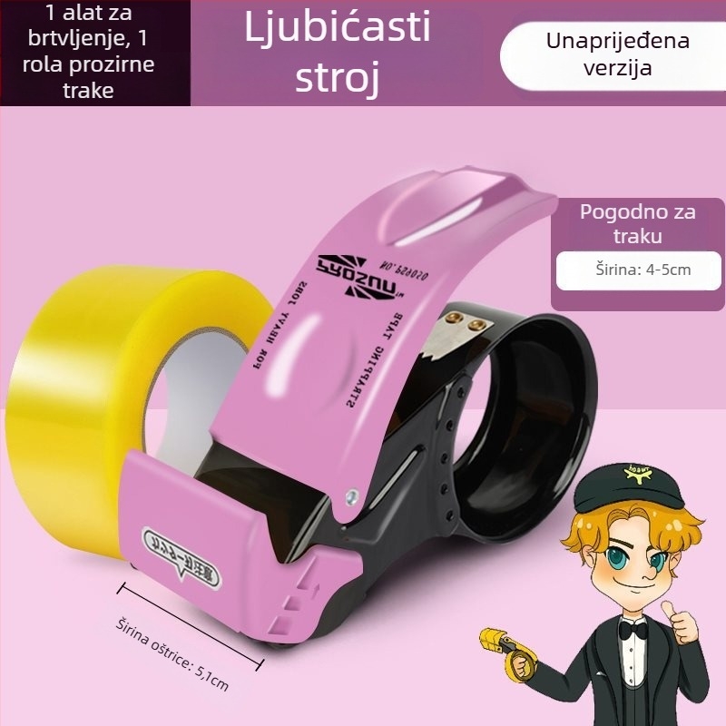 Metalni ručni rezač trake za pakiranje, model W2, širina trake 4-5 cm, verzija s 1 ili 3 oštrice