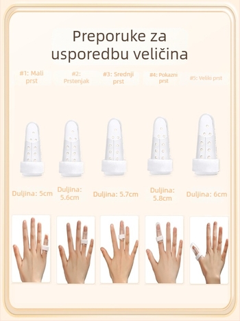 Šina za fiksaciju prsta kod prijeloma – model J202305031548, za ruke, proizvođač JZULE, jamstvo 6 mjeseci