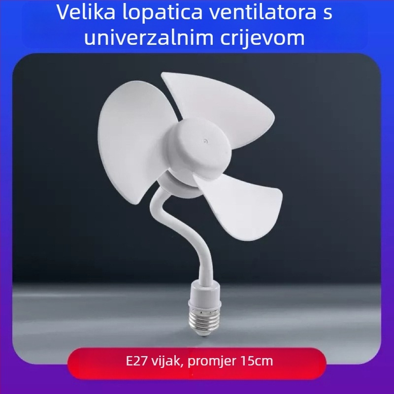 Mali stropni ventilator s 3 lopaticama, brushless motor, AC napajanje, buka ispod 36 dB