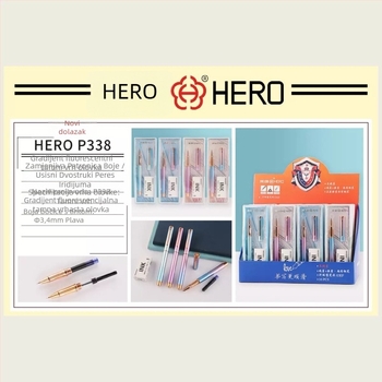 HERO akrilno pero za djecu — kaligrafija praksa, jednostavan dizajn