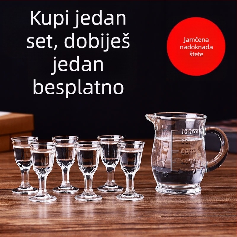 Set čaša za viski, novi kineski stil, kapacitet 1–100 ml, materijal: Drugi
