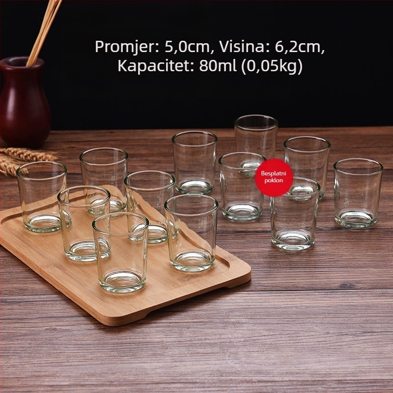 Set čaša za viski, novi kineski stil, kapacitet 1–100 ml, materijal: Drugi