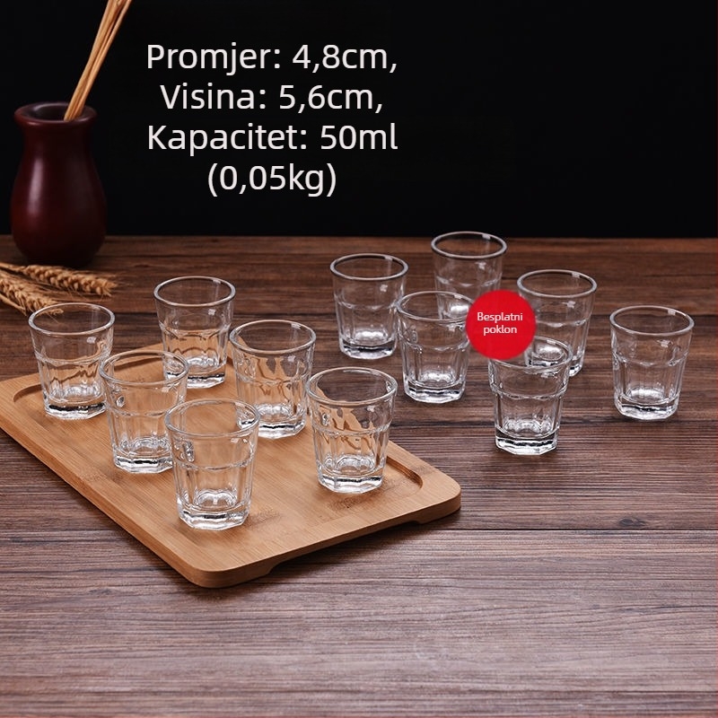 Set čaša za viski, novi kineski stil, kapacitet 1–100 ml, materijal: Drugi