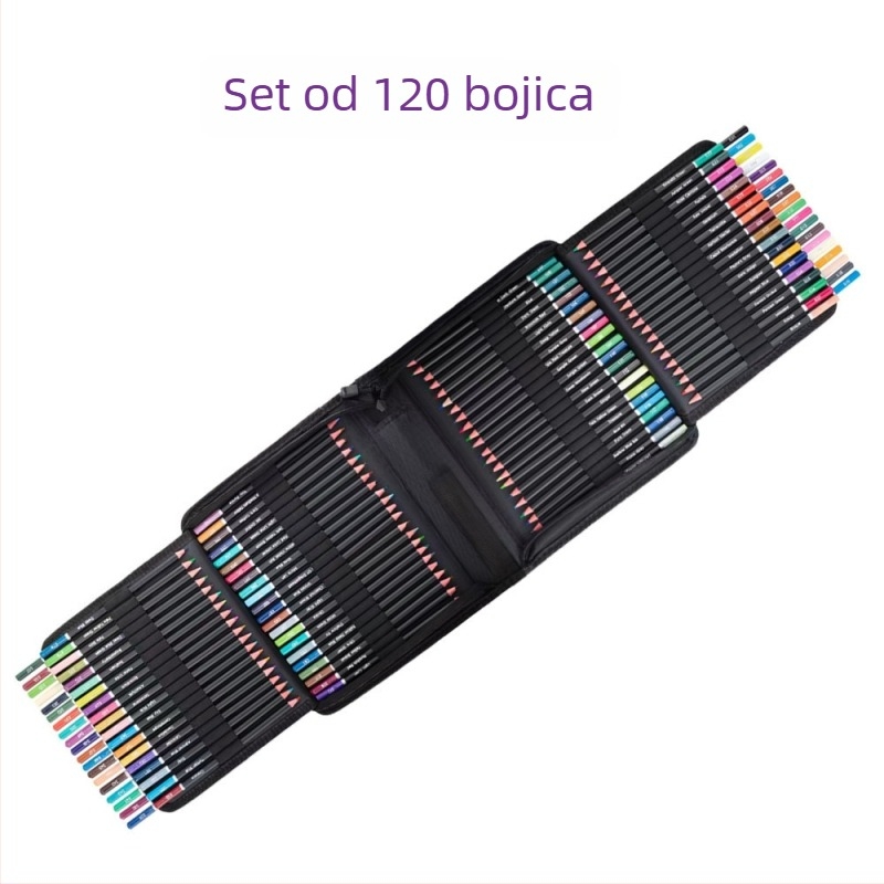 DIFU Set bojica za skicu 2B, drveno kućište, osnovno pakiranje, za crtanje