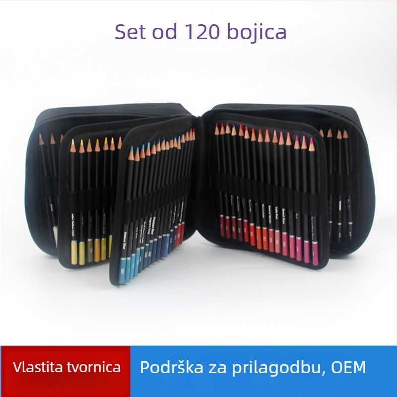 DIFU Set bojica za skicu 2B, drveno kućište, osnovno pakiranje, za crtanje