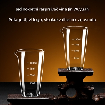 Dekanter set Golden Five Edge – Plastika, jedan lonac i jedna čaša, jednostavan moderan stil