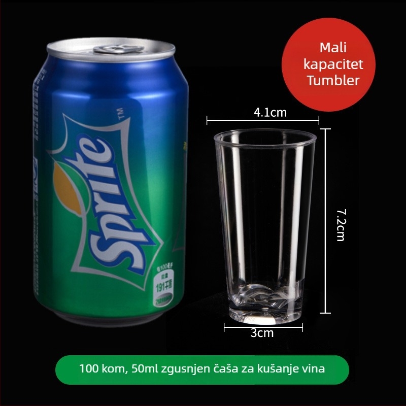 Dekanter set Golden Five Edge – Plastika, jedan lonac i jedna čaša, jednostavan moderan stil