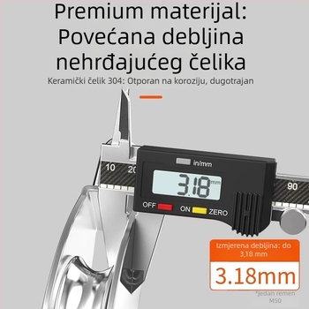 Kotač za užad od nehrđajućeg čelika 304 | Marka The First Force | Moderan minimalistički stil | Model: Drugo