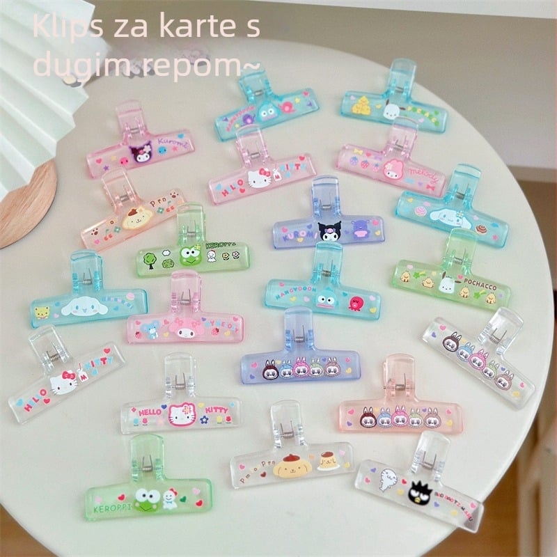 Swallowtail klip za ured, plastični hand ledger, marka Other