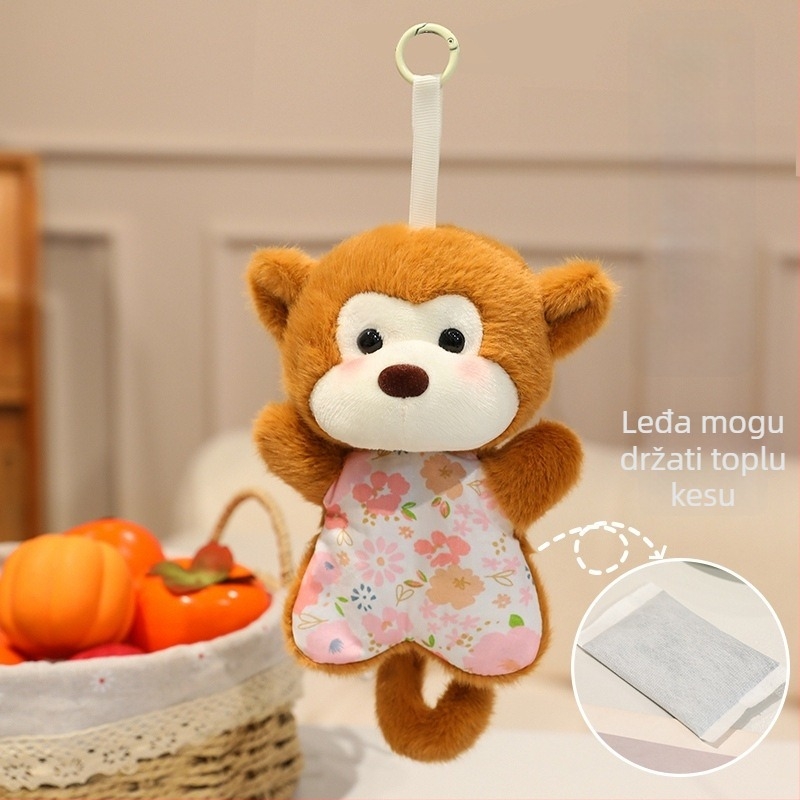 Janje pliš kućica s punjenjem od poliestera, za opuštanje od stresa, mekana i prilagodljiva vašem crtežu