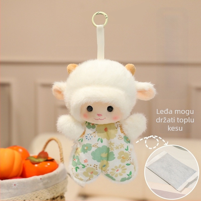 Janje pliš kućica s punjenjem od poliestera, za opuštanje od stresa, mekana i prilagodljiva vašem crtežu