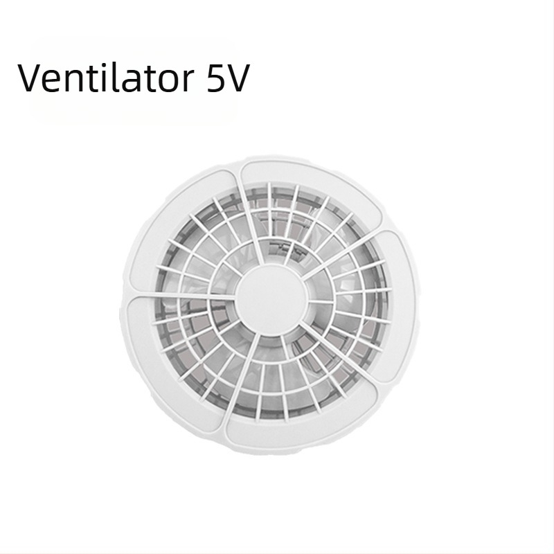 Ventilator za pojas, USB napajanje, 4 brzine, četkasti motor, digitalni zaslon